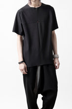 Load image into Gallery viewer, m.a+ one piece short sleeve t-shirt / T211C/JME (BLACK)