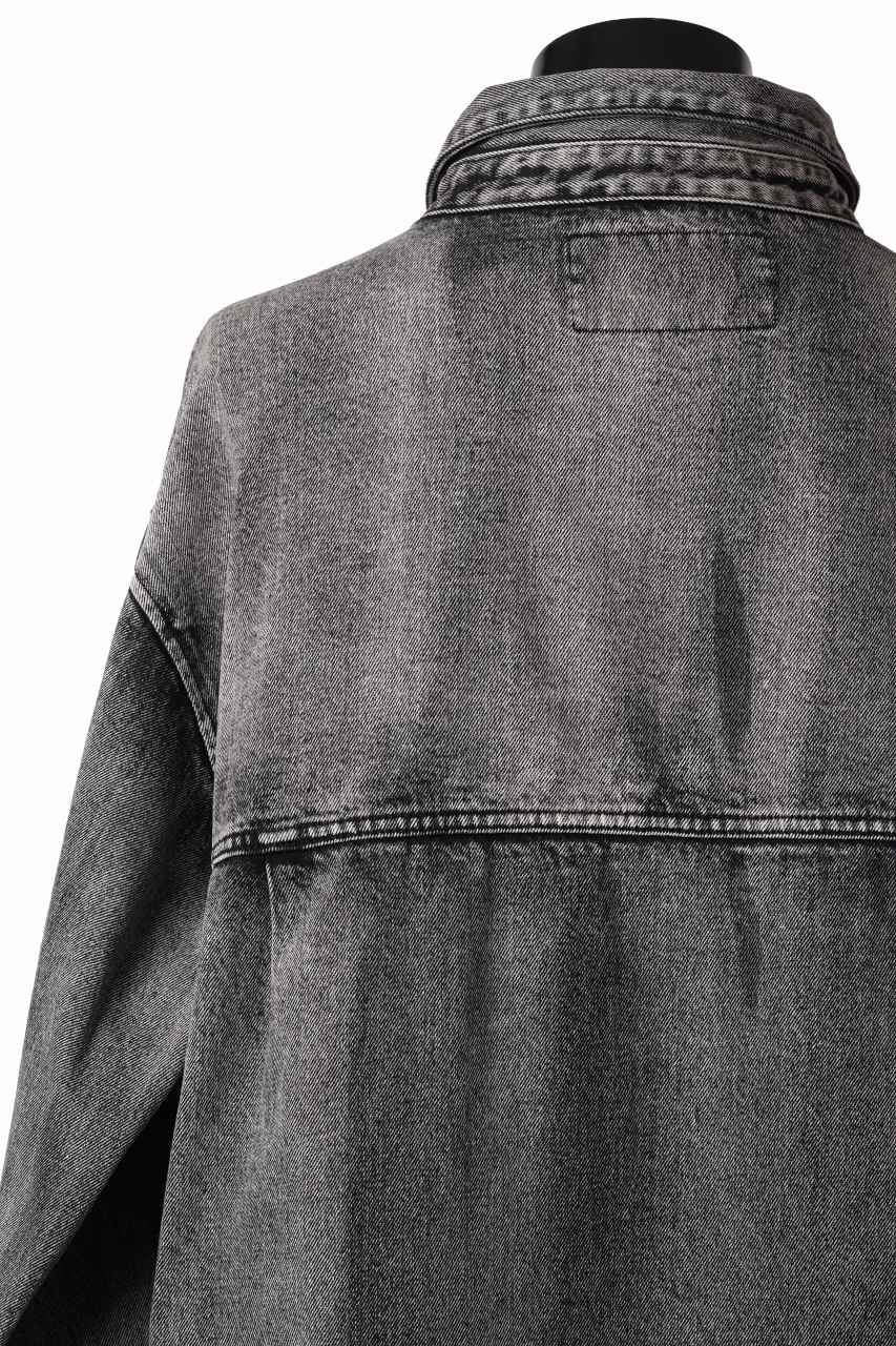 画像をギャラリービューアに読み込む, entire studios HERCULEAN DENIM SHIRT JACKET (CHARGRILL)