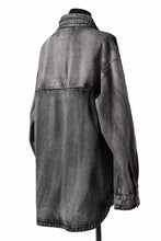 画像をギャラリービューアに読み込む, entire studios HERCULEAN DENIM SHIRT JACKET (CHARGRILL)