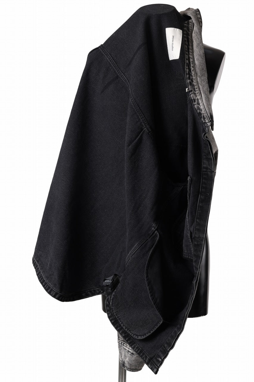 画像をギャラリービューアに読み込む, entire studios HERCULEAN DENIM SHIRT JACKET (CHARGRILL)