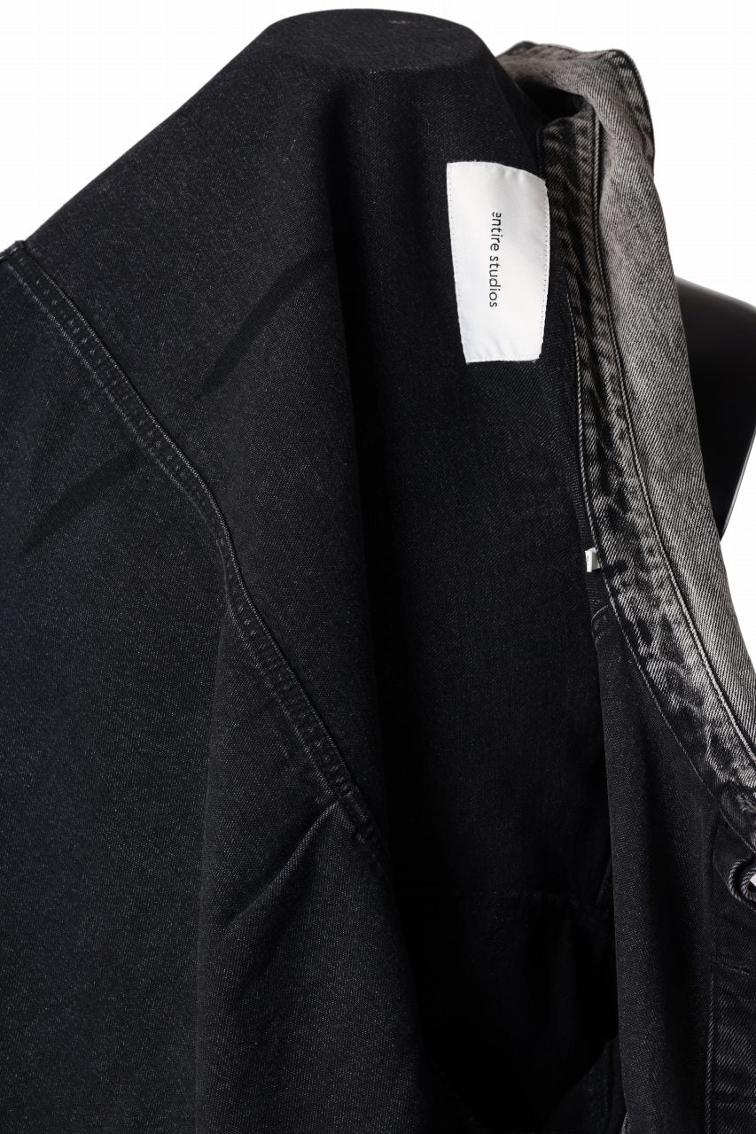 画像をギャラリービューアに読み込む, entire studios HERCULEAN DENIM SHIRT JACKET (CHARGRILL)