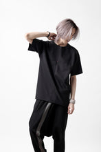 Load image into Gallery viewer, m.a+ one piece short sleeve t-shirt / T211C/JME (BLACK)