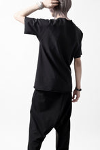 Load image into Gallery viewer, m.a+ one piece short sleeve t-shirt / T211C/JME (BLACK)