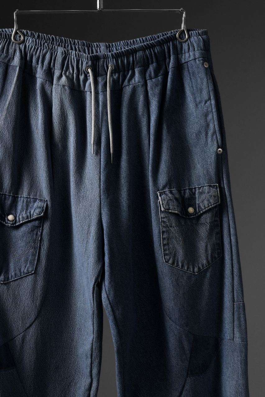 画像をギャラリービューアに読み込む, CHANGES LOOSEY REMAKE PANTS  / MADE BY VTG Wrangler SHIRT (INDIGO #A)