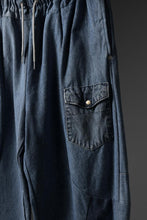 画像をギャラリービューアに読み込む, CHANGES LOOSEY REMAKE PANTS  / MADE BY VTG Wrangler SHIRT (INDIGO #A)