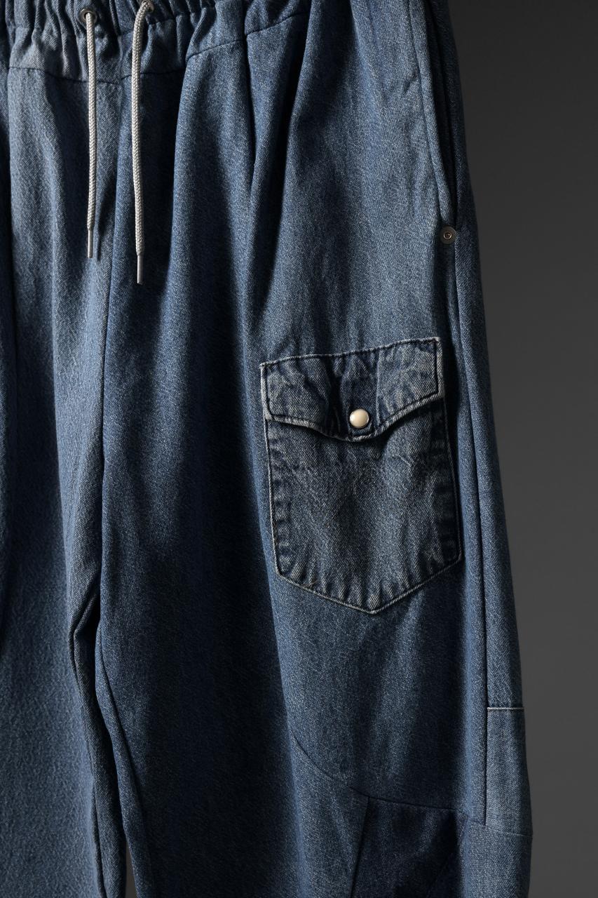 画像をギャラリービューアに読み込む, CHANGES LOOSEY REMAKE PANTS  / MADE BY VTG Wrangler SHIRT (INDIGO #A)