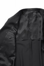 画像をギャラリービューアに読み込む, Y's for men RIGHT POCKET JACKET / WRINKLED WOOL GABARDINE (BLACK)