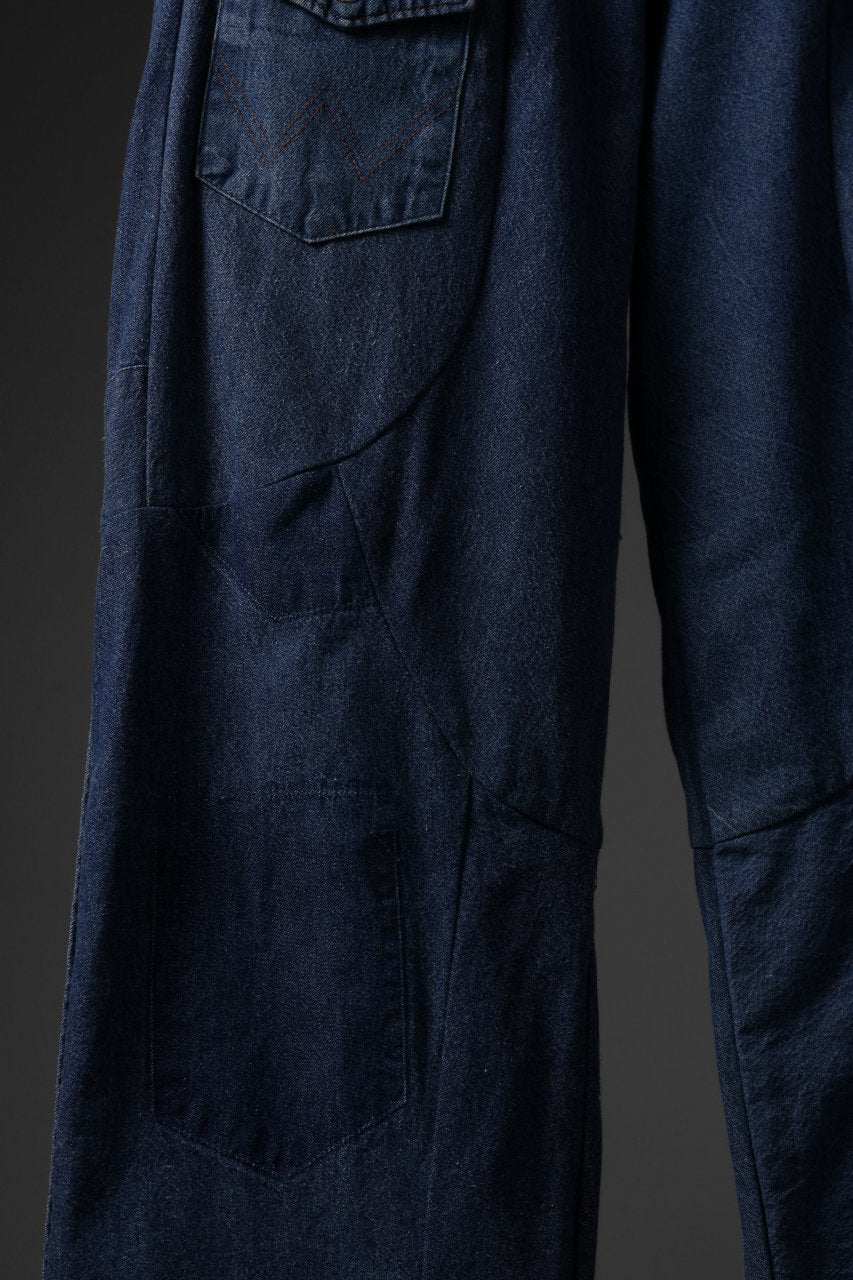画像をギャラリービューアに読み込む, CHANGES LOOSEY REMAKE PANTS  / MADE BY VTG Wrangler SHIRT (INDIGO #B)