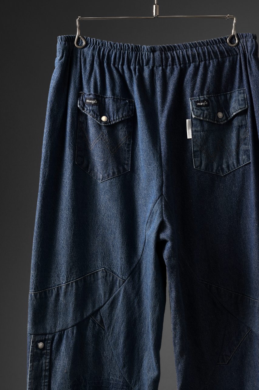 画像をギャラリービューアに読み込む, CHANGES LOOSEY REMAKE PANTS  / MADE BY VTG Wrangler SHIRT (INDIGO #B)
