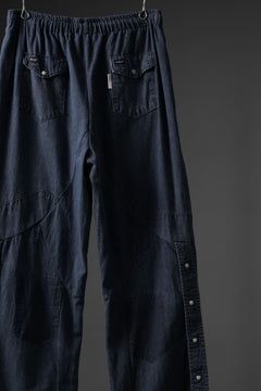 画像をギャラリービューアに読み込む, CHANGES LOOSEY REMAKE PANTS  / MADE BY VTG Wrangler SHIRT (INDIGO #B)