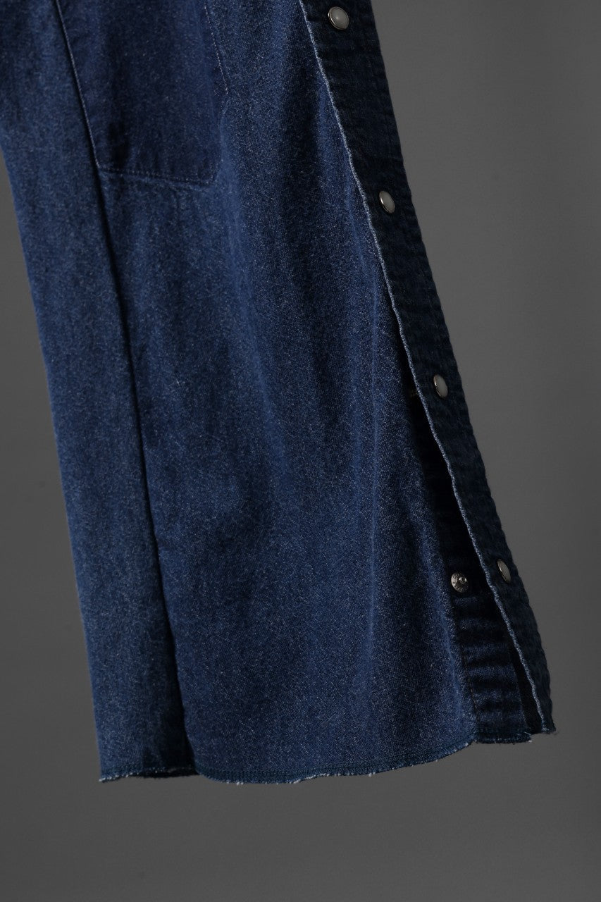 画像をギャラリービューアに読み込む, CHANGES LOOSEY REMAKE PANTS  / MADE BY VTG Wrangler SHIRT (INDIGO #B)