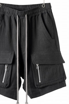 画像をギャラリービューアに読み込む, A.F ARTEFACT CARGO POCKET SAROUEL SHORTS / NATURAL LINEN (BLACK)