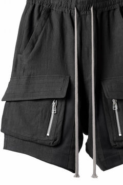 画像をギャラリービューアに読み込む, A.F ARTEFACT CARGO POCKET SAROUEL SHORTS / NATURAL LINEN (BLACK)