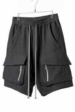画像をギャラリービューアに読み込む, A.F ARTEFACT CARGO POCKET SAROUEL SHORTS / NATURAL LINEN (BLACK)
