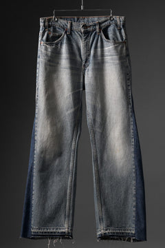 画像をギャラリービューアに読み込む, CHANGES BAGGY DENIM PANTS MADE BY VTG LEVI’S JEANS (INDIGO)