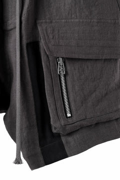 画像をギャラリービューアに読み込む, A.F ARTEFACT CARGO POCKET SAROUEL SHORTS / NATURAL LINEN (GREY)