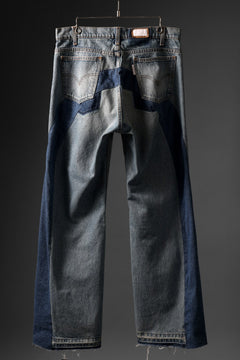 画像をギャラリービューアに読み込む, CHANGES BAGGY DENIM PANTS MADE BY VTG LEVI’S JEANS (INDIGO)