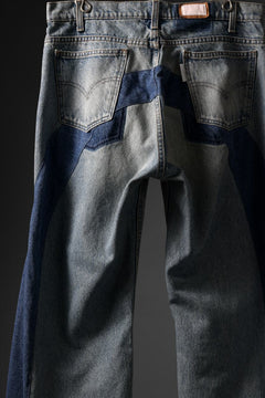 画像をギャラリービューアに読み込む, CHANGES BAGGY DENIM PANTS MADE BY VTG LEVI’S JEANS (INDIGO)