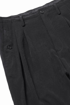 画像をギャラリービューアに読み込む, Y's for men POCKET DETAIL PANTS / TA TUXEDO (BLACK)