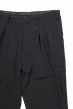 画像をギャラリービューアに読み込む, Y's for men POCKET DETAIL PANTS / TA TUXEDO (BLACK)