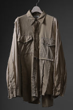 画像をギャラリービューアに読み込む, CHANGES CRAZY PANEL SHIRT - MADE BY 50's WORK SHIRT (BEIGE #A)