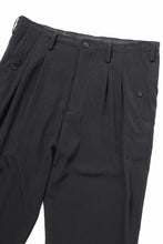 画像をギャラリービューアに読み込む, Y's for men POCKET DETAIL PANTS / TA TUXEDO (BLACK)