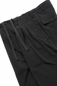 画像をギャラリービューアに読み込む, Y's for men POCKET DETAIL PANTS / TA TUXEDO (BLACK)