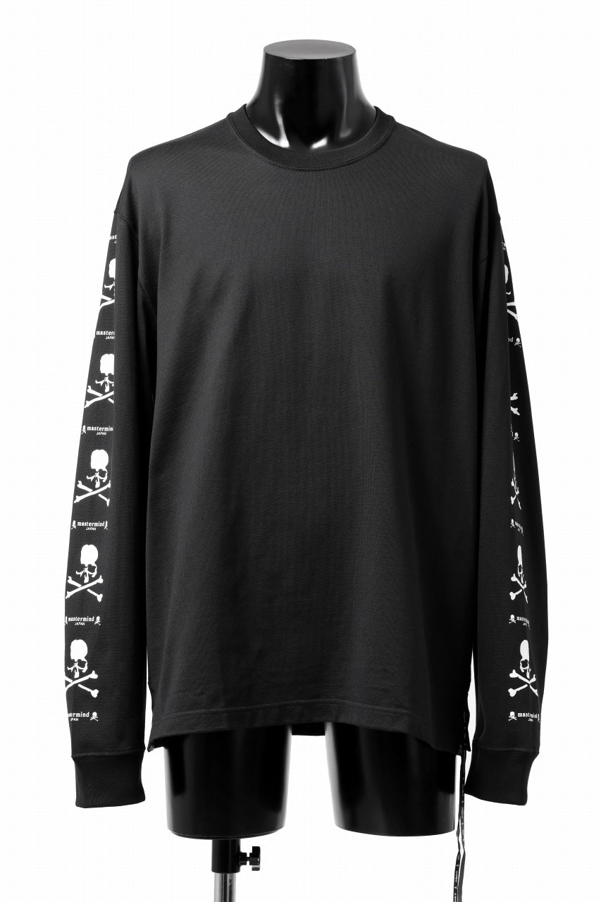 画像をギャラリービューアに読み込む, mastermind JAPAN LONG SLEEVE TOPS / REGULAR FIT (BLACK)