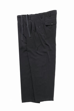 画像をギャラリービューアに読み込む, Y's for men POCKET DETAIL PANTS / TA TUXEDO (BLACK)