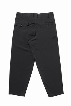 画像をギャラリービューアに読み込む, Y's for men POCKET DETAIL PANTS / TA TUXEDO (BLACK)