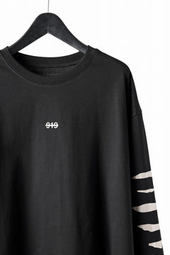 画像をギャラリービューアに読み込む, A.F ARTEFACT HEAVY WEIGHT C/JERSEY LS TOPS / PRINT TYPE-B (BLACK)