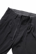 画像をギャラリービューアに読み込む, Y's for men POCKET DETAIL PANTS / TA TUXEDO (BLACK)