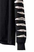 画像をギャラリービューアに読み込む, A.F ARTEFACT HEAVY WEIGHT C/JERSEY LS TOPS / PRINT TYPE-B (BLACK)