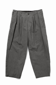 画像をギャラリービューアに読み込む, Y's for men SIDE TAPE DETAIL PANTS / COTTON POPLIN (GRAY)