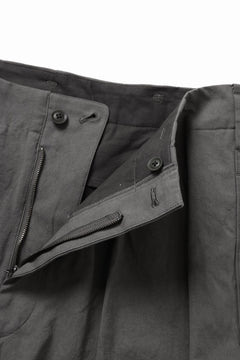 画像をギャラリービューアに読み込む, Y's for men SIDE TAPE DETAIL PANTS / COTTON POPLIN (GRAY)
