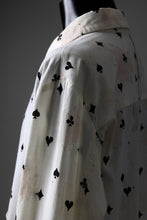 画像をギャラリービューアに読み込む, Aleksandr Manamis Mended Shirt / Tea Stain Dyed Cotton Gauze (QUATRE)