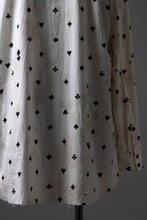 画像をギャラリービューアに読み込む, Aleksandr Manamis Mended Shirt / Tea Stain Dyed Cotton Gauze (QUATRE)