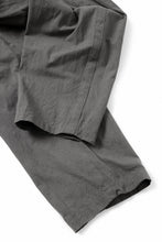 画像をギャラリービューアに読み込む, Y's for men SIDE TAPE DETAIL PANTS / COTTON POPLIN (GRAY)