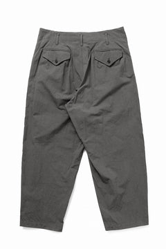 画像をギャラリービューアに読み込む, Y's for men SIDE TAPE DETAIL PANTS / COTTON POPLIN (GRAY)