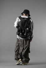 画像をギャラリービューアに読み込む, ierib Addiction Rucksack / Rough Bull Leather (BLACK)