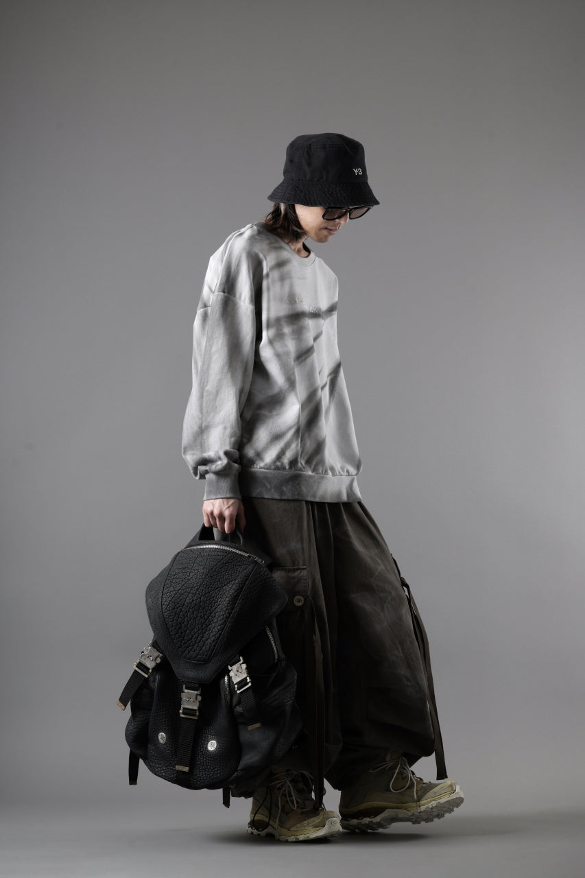 画像をギャラリービューアに読み込む, ierib Addiction Rucksack / Rough Bull Leather (BLACK)