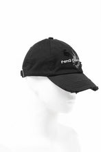 画像をギャラリービューアに読み込む, Feng Chen Wang BLACK AND GREY PHOENIX EMBROIDERED CANVAS CAP (BLACK)