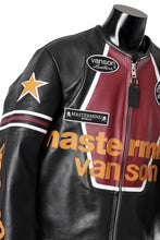 画像をギャラリービューアに読み込む, mastermind WORLD × VANSON STAR JACKET (BLACK)