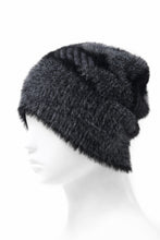 画像をギャラリービューアに読み込む, Feng Chen Wang LANDSCAPE PAINTING JACQUARD BEANIE (BLACK/GREY)