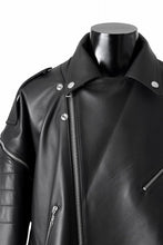 画像をギャラリービューアに読み込む, FACETASM×AVIREX ZIP DOUBLE RIDERS JACKET (BLACK)