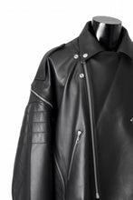 画像をギャラリービューアに読み込む, FACETASM×AVIREX ZIP DOUBLE RIDERS JACKET (BLACK)