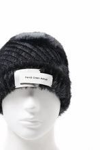 画像をギャラリービューアに読み込む, Feng Chen Wang LANDSCAPE PAINTING JACQUARD BEANIE (BLACK/GREY)