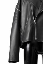 画像をギャラリービューアに読み込む, FACETASM×AVIREX ZIP DOUBLE RIDERS JACKET (BLACK)