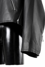 画像をギャラリービューアに読み込む, FACETASM×AVIREX ZIP DOUBLE RIDERS JACKET (BLACK)