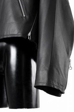 画像をギャラリービューアに読み込む, FACETASM×AVIREX ZIP DOUBLE RIDERS JACKET (BLACK)